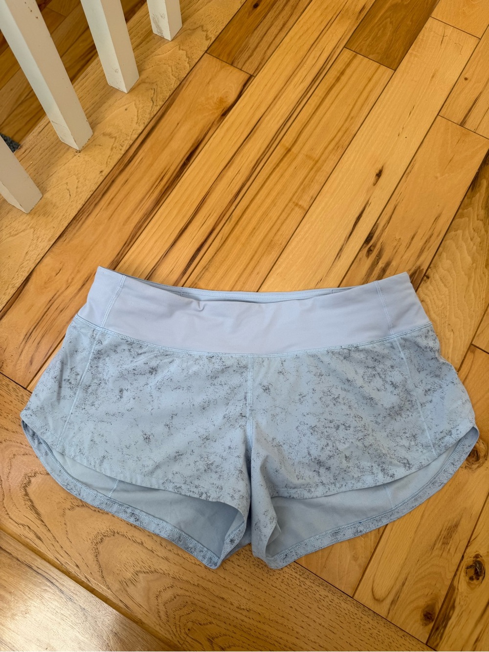 lululemon athletica Light Blue Women's Athletic Shorts